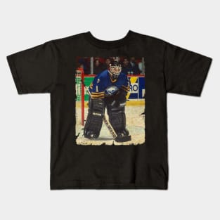 John Blue, 1995 in Buffalo Sabres (3.52 GAA) Kids T-Shirt